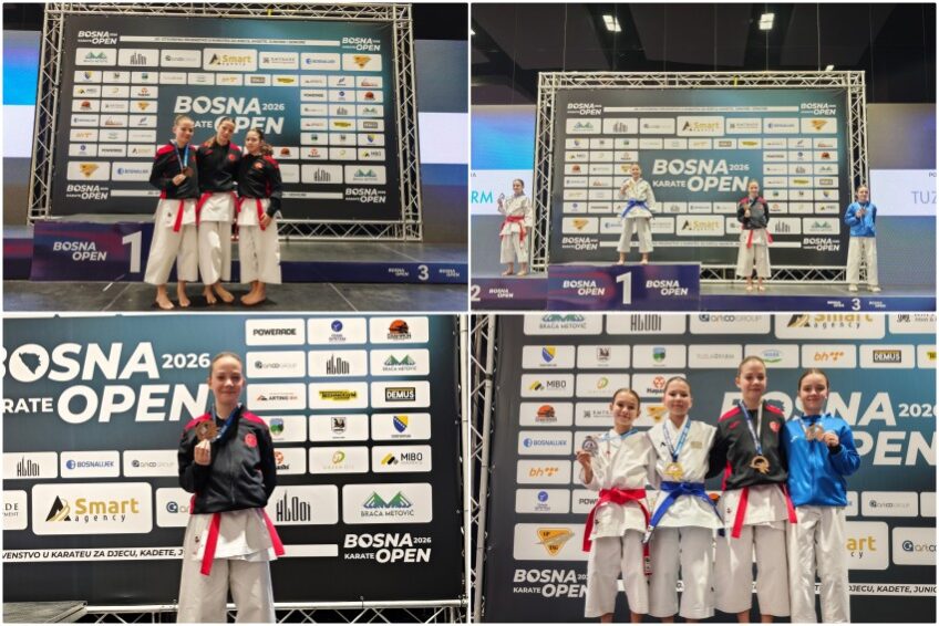 Tonka Štefić osvojila brončanu medalju na međunarodnom turniru Bosna open!