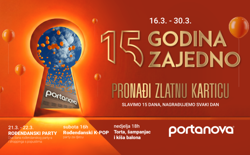 Najveći rođendan godine: Portanova slavi uz poklone, popuste i iznenađenja svaki dan!