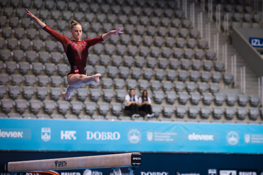 Riječka gimnastičarka Mila Prpić cilja finale Svjetskog kupa u Osijeku