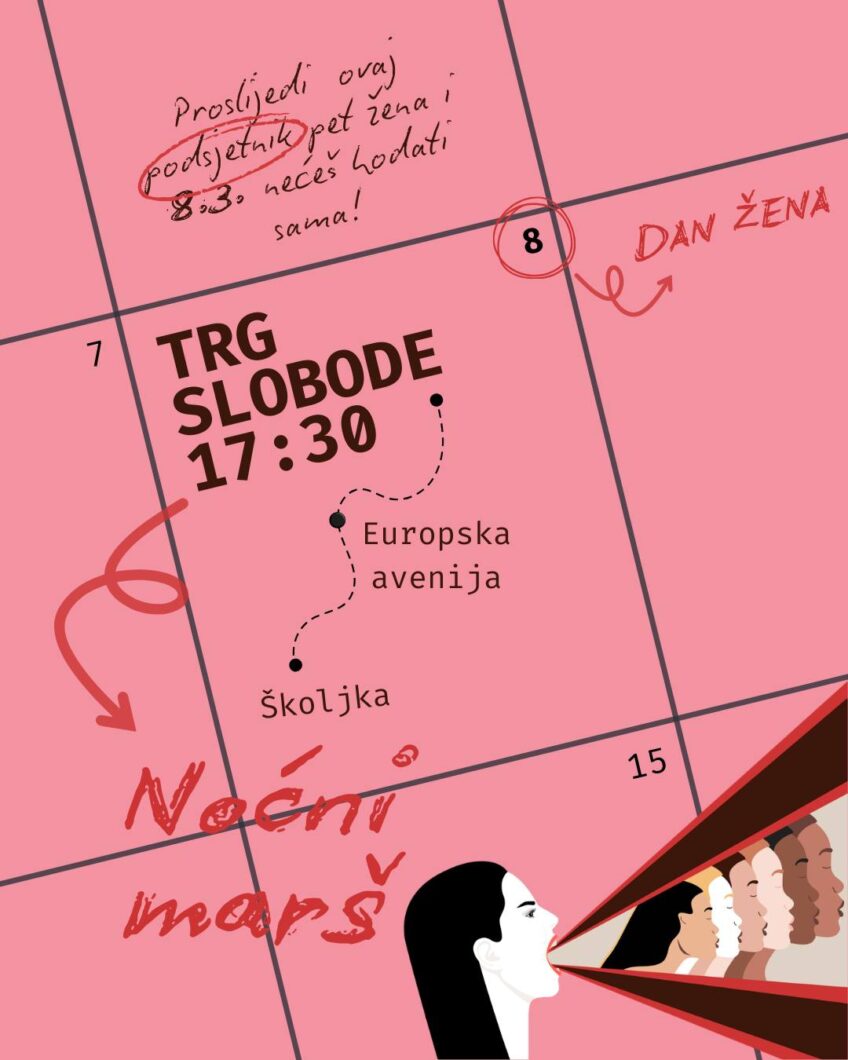 Noćni marš u Osijeku [2026.]