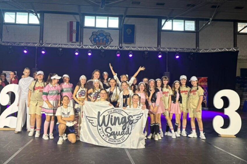 Veliki uspjeh osječkog studija Wings: medalje i posebna nagrada na Cro Danceu