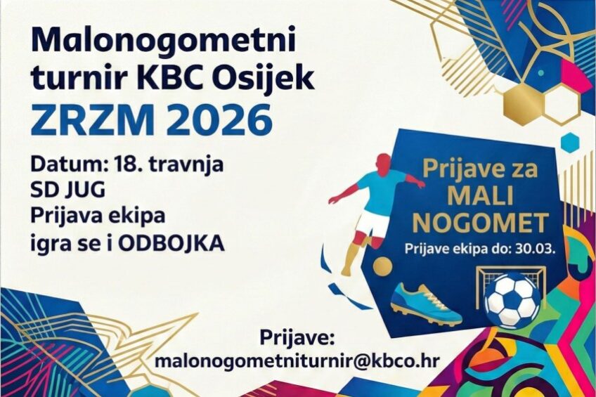SD Jug II: Tradicionalni turnir djelatnika KBC Osijek “Zajedno u ratu, zajedno u miru”