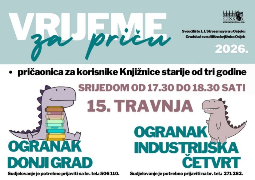 GISKO: Pričaonice u travnju