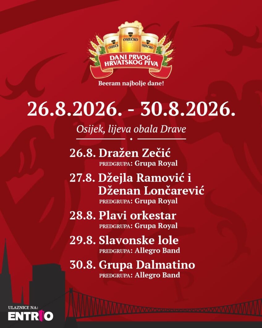 Dani prvog hrvatskog piva [program, 2026.]