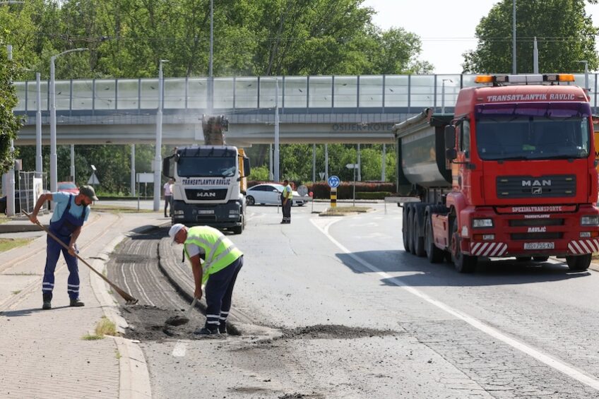 Nova cesta umjesto propale: u Višnjevcu počela rekonstrukcija glavne prometnice