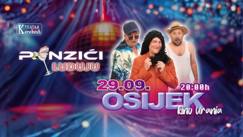 Kino Urania: Predstava “Penzići luduju”