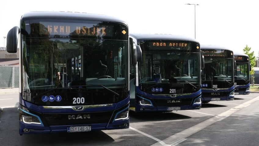 Stigli su! Osijek dobio prve električne autobuse, a ovo je tek početak