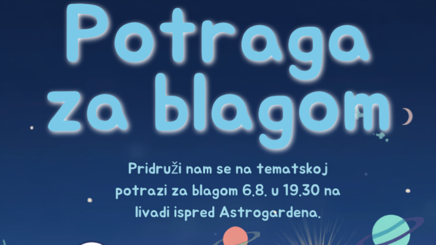 Astrogarden: STEM eksperimenti i Svemirska potraga za blagom