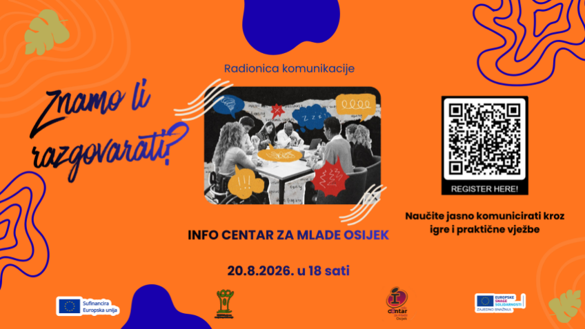 Info centar za mlade Osijek: Radionica “Znamo li razgovarati”