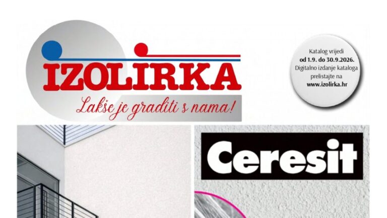 Od izolacije do završnog sloja – sve za novu fasadu u Izolirki