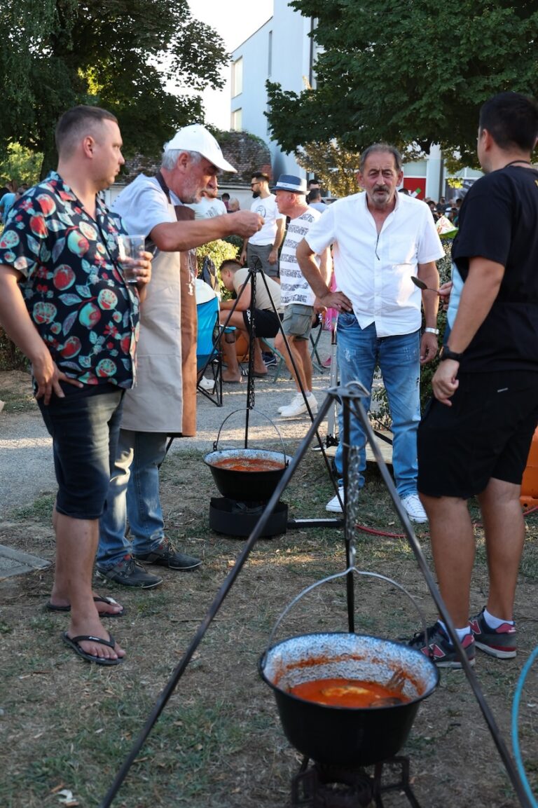 [FOTO] Rekord u višnjevcu: Čak 295 ekipa kuhalo fiš, stiglo između 5 i 7 tisuća ljudi