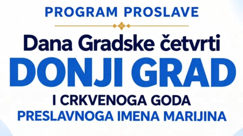 DGO – dan četvrti 2026 : Koncerti, sport, kviz, kino pod zvijezdama i još mnogo toga: Donji grad slavi svoj dan