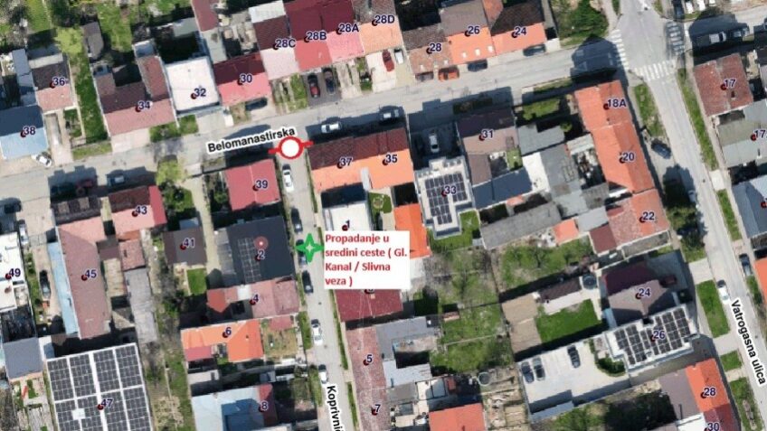 Vozači, oprez! Zbog propadanja kolnika zatvara se dio Koprivničke ulice