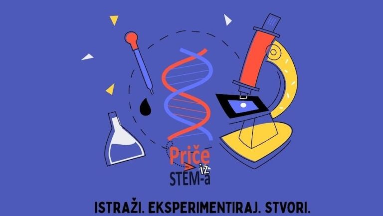 Javni poziv za uključivanje u novi ciklus radionica “Priče iz STEM-a” – rezervirajte mjesto na vrijeme!