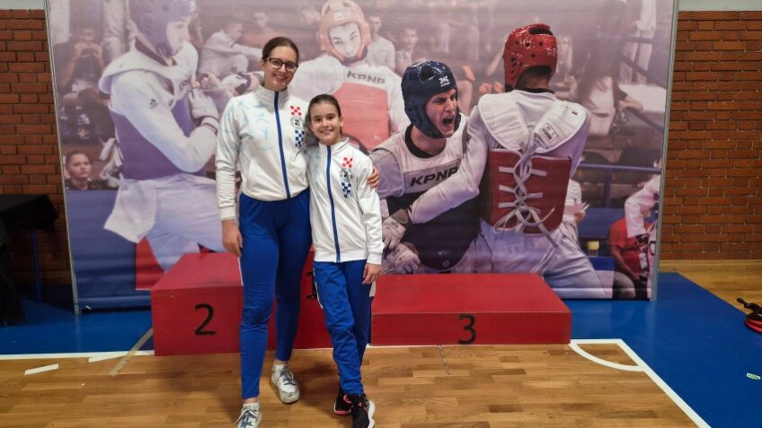 Taekwondo klub Osijek imao predstavnicu na prvenstvu Hrvatske: Lorena Mioč korak do medalje