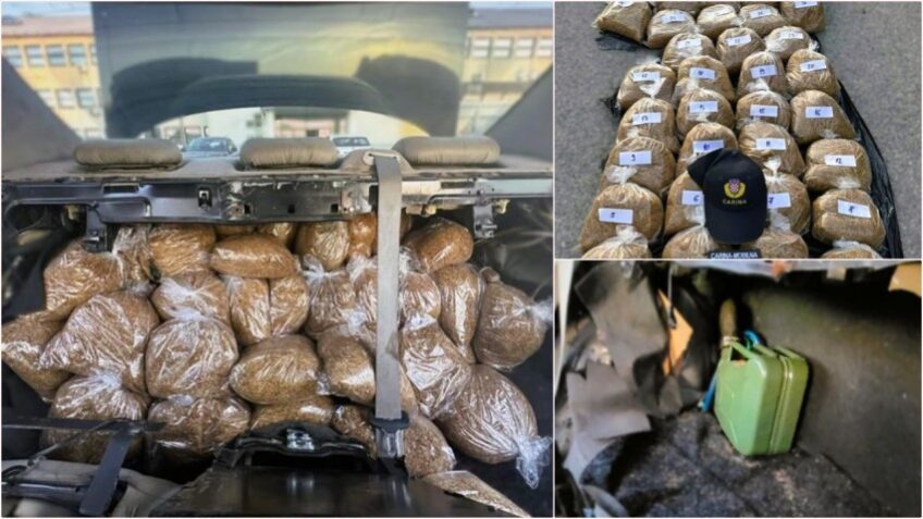 Bizarnu preinaku Mercedesa iskoristili za šverc: Carinici pronašli 60 kg duhana