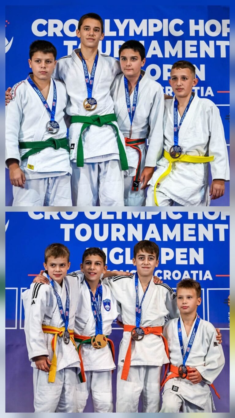 Dva turnira, niz medalja: odličan vikend za Judo klub Mladost