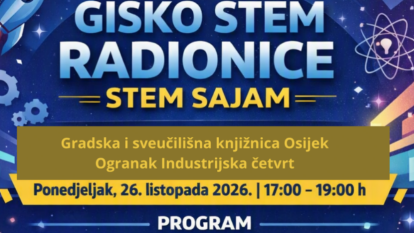GISKO STEM radionice – STEM sajam 2026. [program]