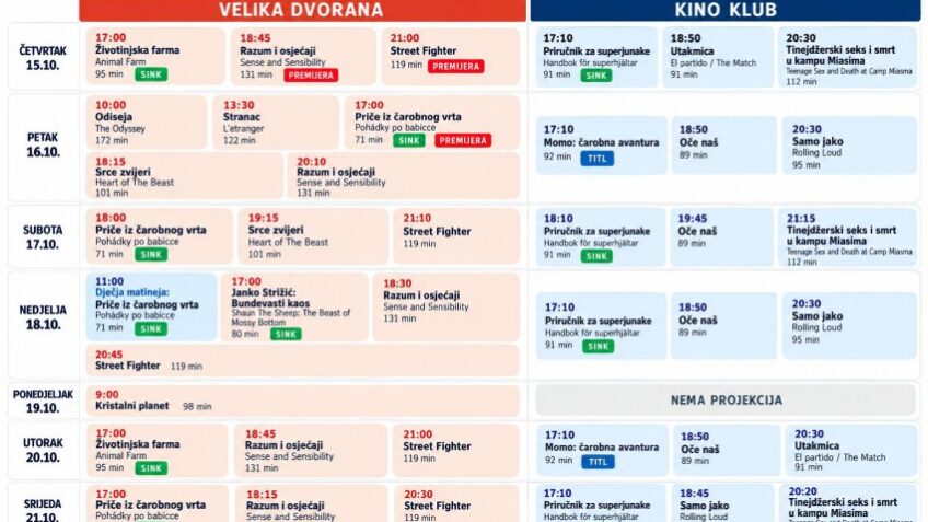 Kino Urania [15.-21.10.2026.][program]